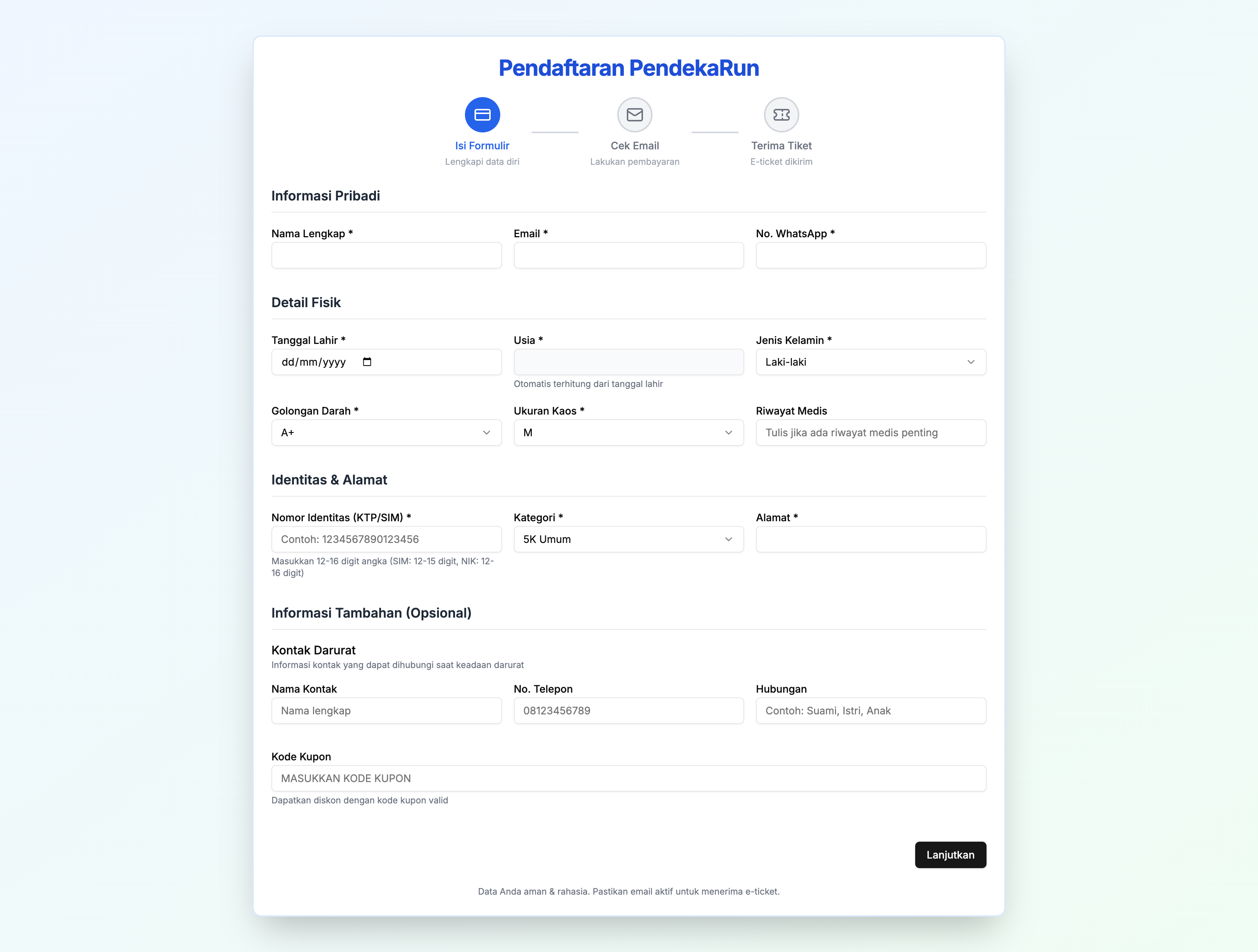 PendekaRun 2025 screenshot 2