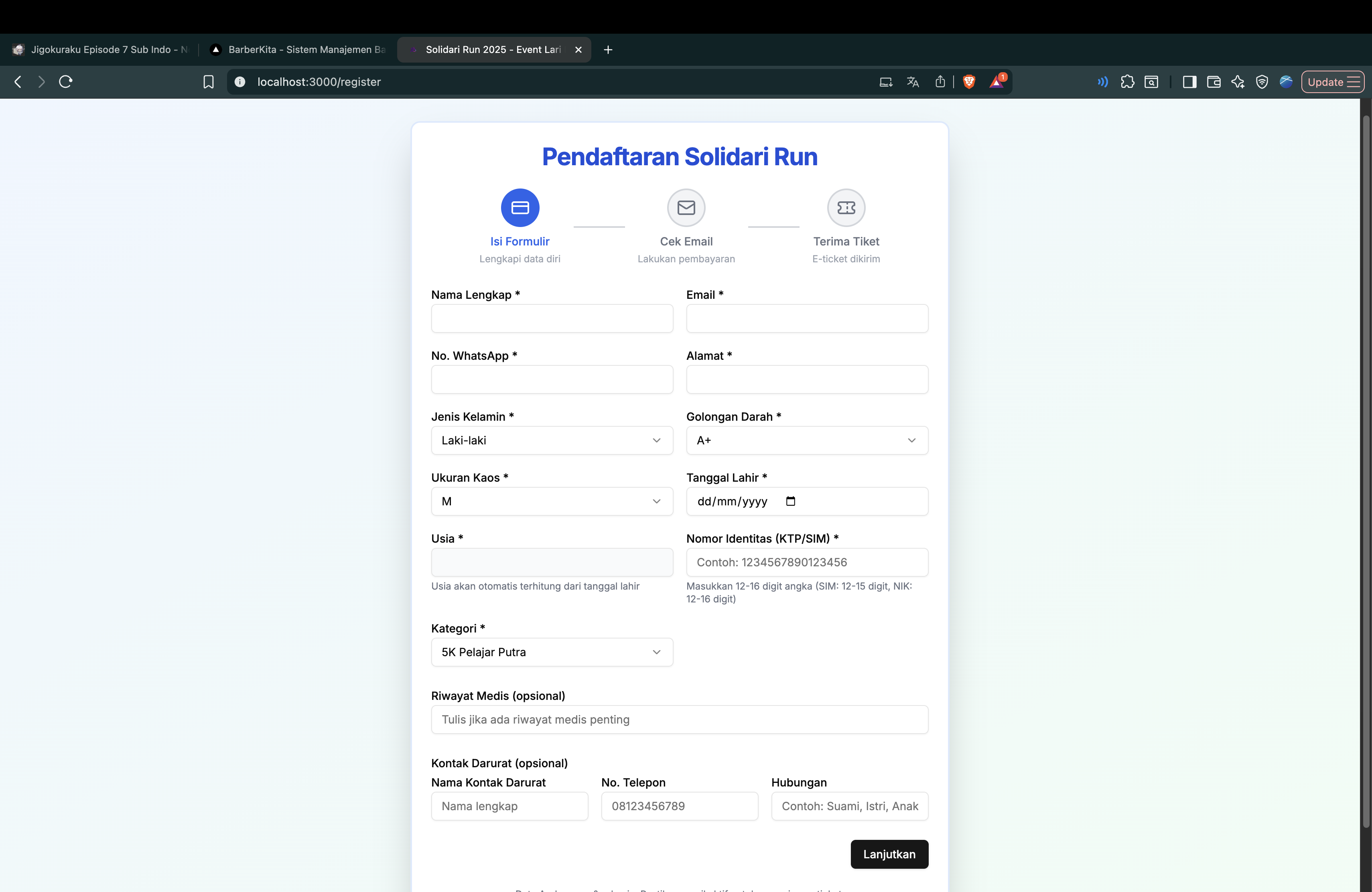 Solidarirun 2025 screenshot 5